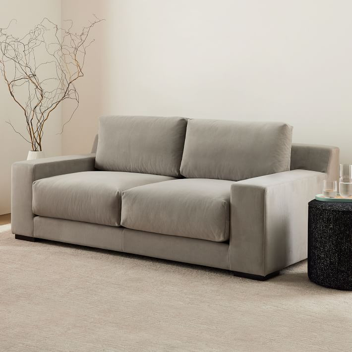 Dalton Sofa - Gravel Twill | West Elm (US)
