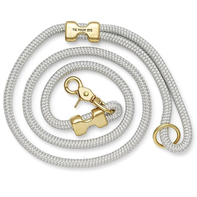 THE FOGGY DOG Dove Marine Rope Dog Leash, 5-ft long, 3/8-in wide - Chewy.com | Chewy.com