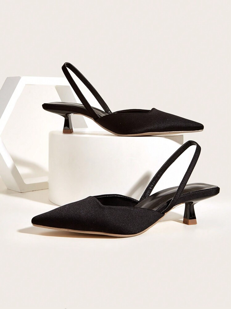 $15.56      
    $25.10
   
  -38%
       TrendsWomen's Solid Color Kitten Heels, Elegant Pointed... | SHEIN