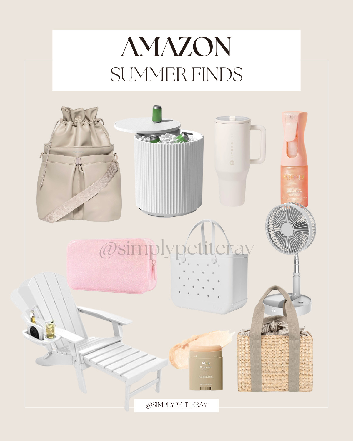 Essential summer finds from Amazon to keep you cool and stylish! From chic bags to refreshing essentials, find it all.
  
Amazon summer finds, chic and stylish summer essentials Amazon finds, cool and refreshing must-haves for hot days, trendy bags and seasonal accessories, lightweight and practical summer picks, affordable warm-weather style essentials, everyday summer favorites you’ll love, everything you need for a stylish summer

#AmazonSummer #SummerFinds #SummerStyle #AmazonFinds #ChicEssentials #WarmWeatherStyle #LTKFinds #SeasonalMustHaves
 

 #LTKSwim #LTKTravel