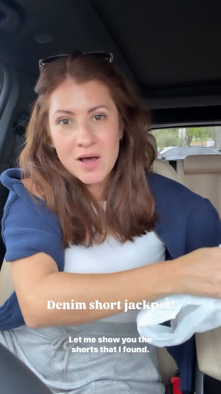 Denim short jackpot! @marshalls