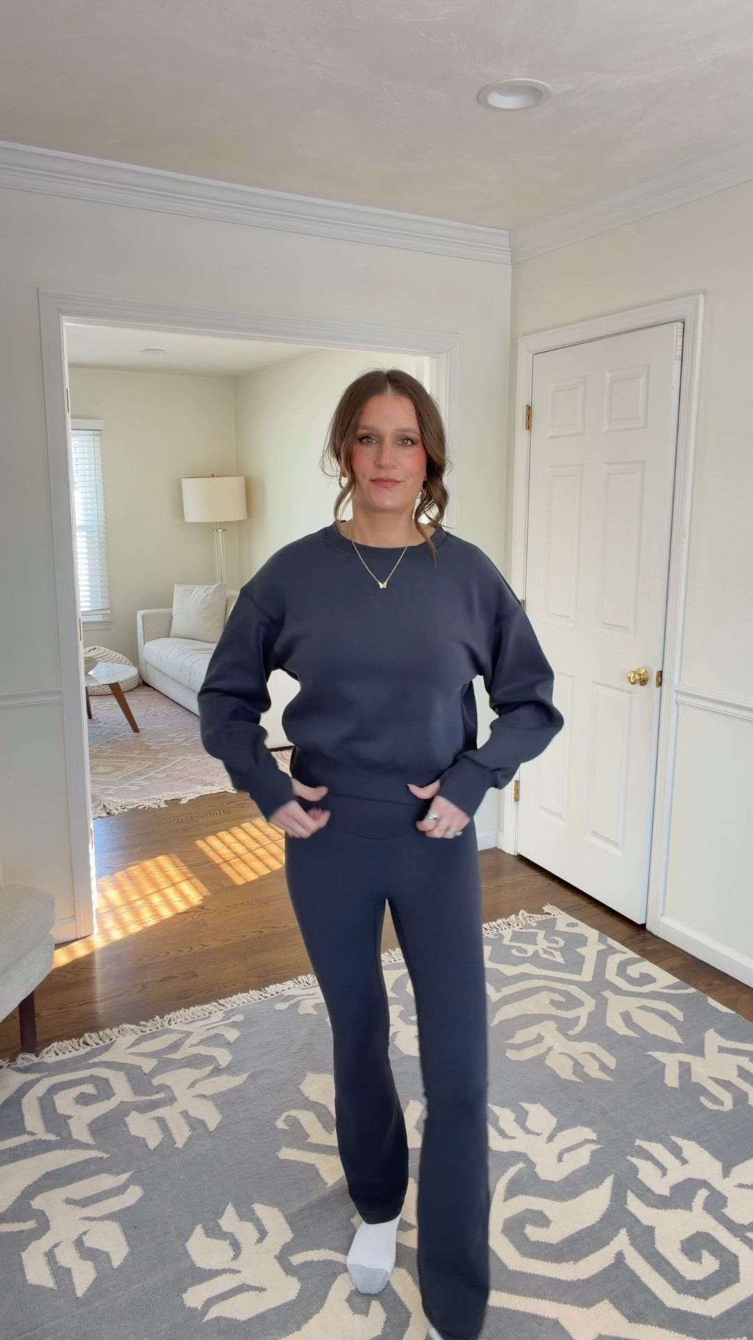 This set is 🙌 and one that will take you from your workout to grabbing coffee with the girls.  It’s by Colorfulkoala and available on Amazon. The pullover has a fleece lining making it super cozy, while the leggings are made with dreamlux fabric that is breathable, stretchy and ultra soft.
Is there anything better than being super cozy while looking cute?

I’m wearing a small in the color Blue Ink.


#LTKActive #LTKfitnessgoals #LTKOver40