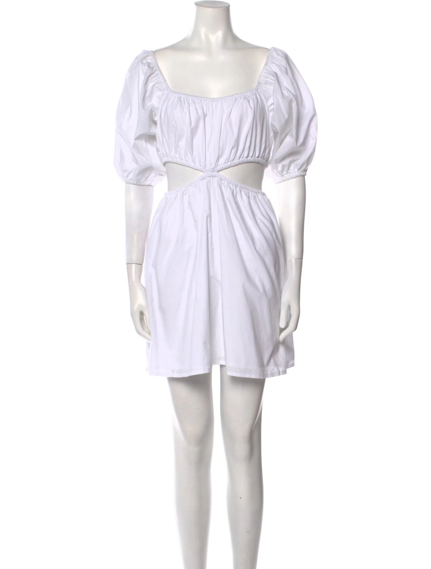 Square Neckline Mini Dress | The RealReal