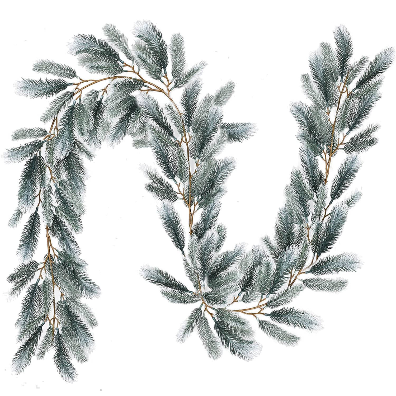DearHouse 6Ft Artificial Christmas Pine Garland Winter Greenery Garland for Holiday Season Mantel... | Amazon (US)