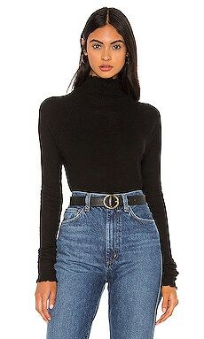 Free People Make It Easy Thermal in Black from Revolve.com | Revolve Clothing (Global)