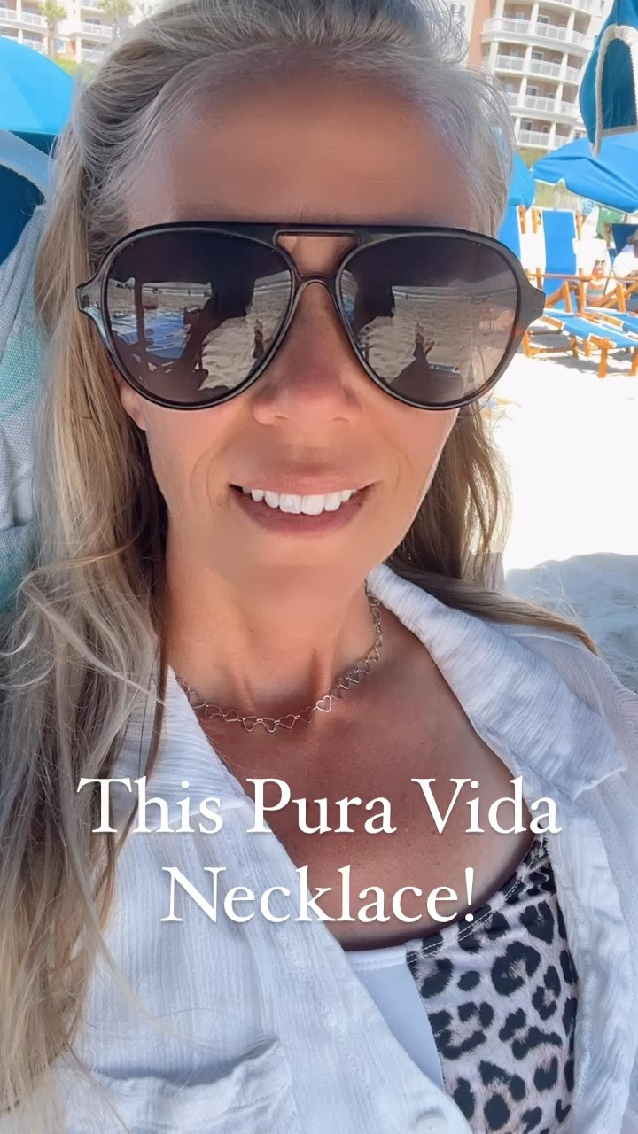 The Pura Vida Silver Hearts Choker Necklace is waterproof!

#LTKSwim #LTKOver40 #LTKFindsUnder50