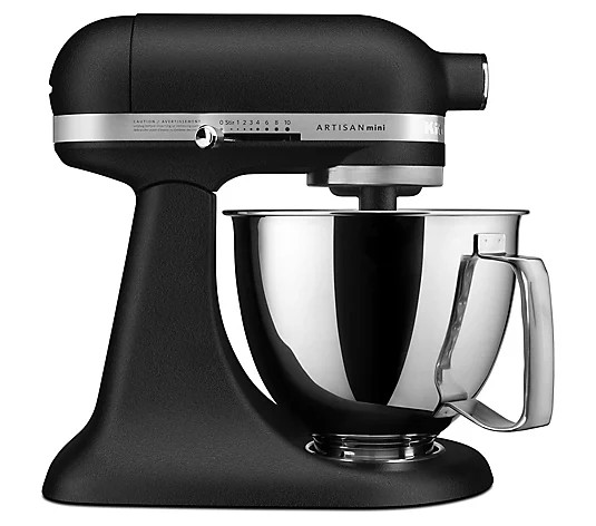 KitchenAid 3.5 Quart Artisan Mini Plus Stand Mi xer - QVC.com | QVC