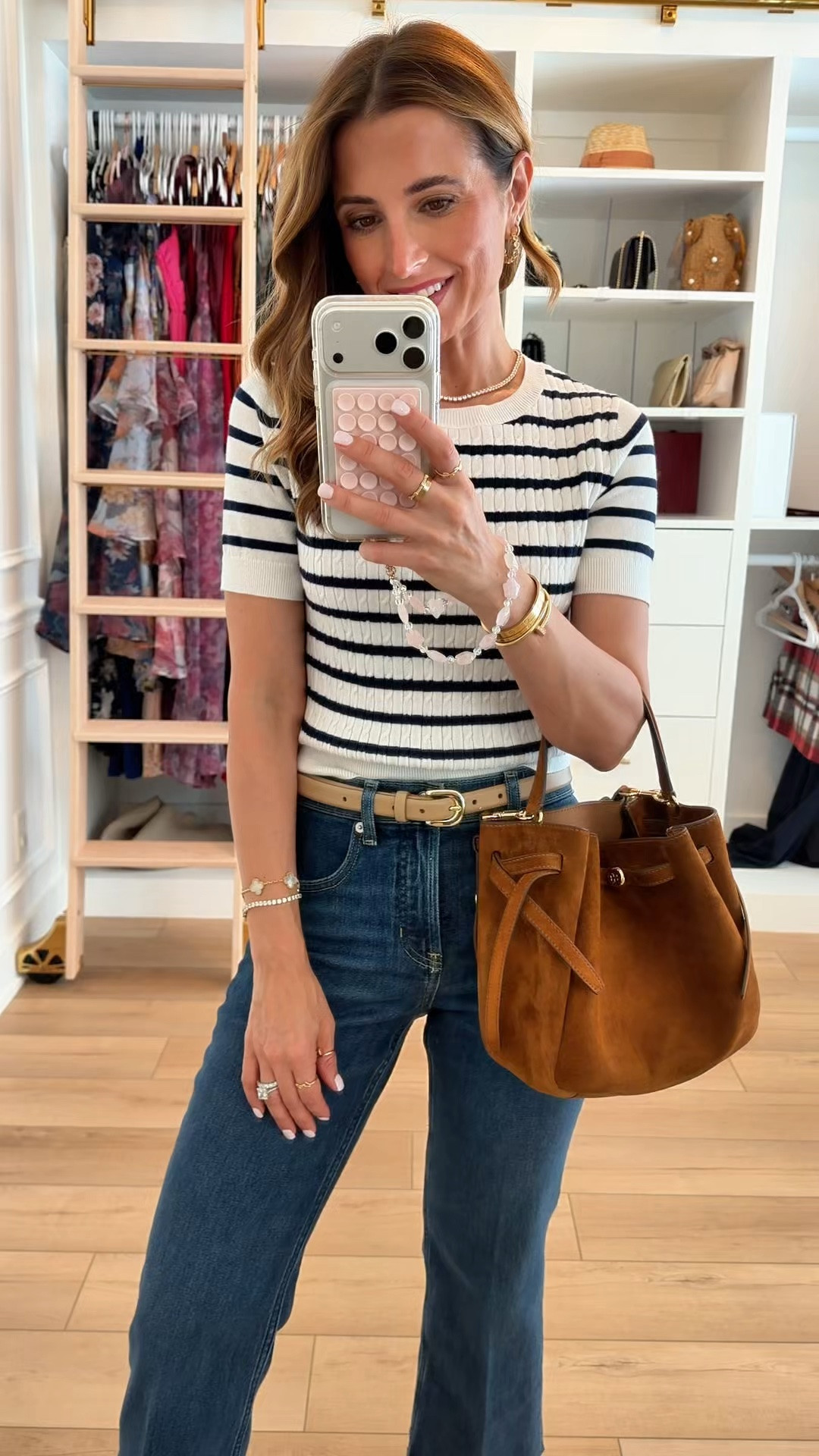 12 things that altered my brain chemistry! I love these YSL-inspired loafers. These are TTS and super comfy! Fall outfits. Fall style. Elevated casual outfits. Summer outfits. Mom outfit outfits. Everyday outfits. Wearing XS petite in kick flare jeans (code LISAMARIEXSPANX on first time purchases) and XS in striped sweater top. 

#LTKmorningroutine #LTKTravel #LTKBeauty