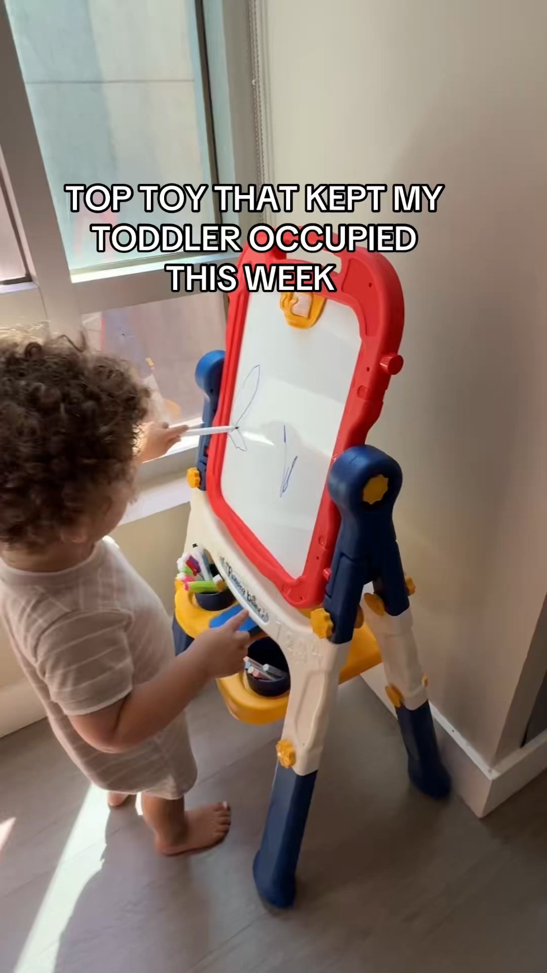 He loves the art easel! 

#LTKKids #LTKBaby #LTKFamily