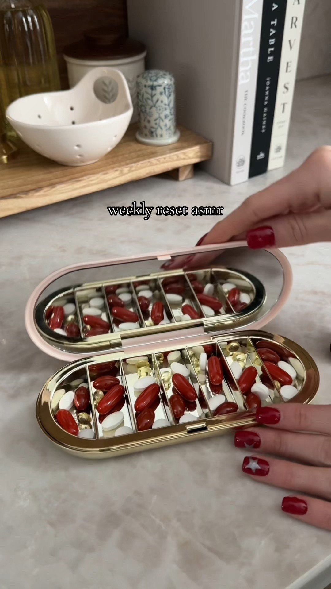 my absolute favorite pill organizer ever!! enjoy my weekly reset asmr edition! 




pill organizer, organized, amazon finds, amazon home finds, pills and vitamins, amazon find, personal find, organization find, dosey, organized lifestyle find, home finds, weekly reset, pills, pill organizer amazon, aesthetic organizer, aesthetic pill organizer. 

#LTKFindsUnder50 #LTKmorningroutine #LTKHome