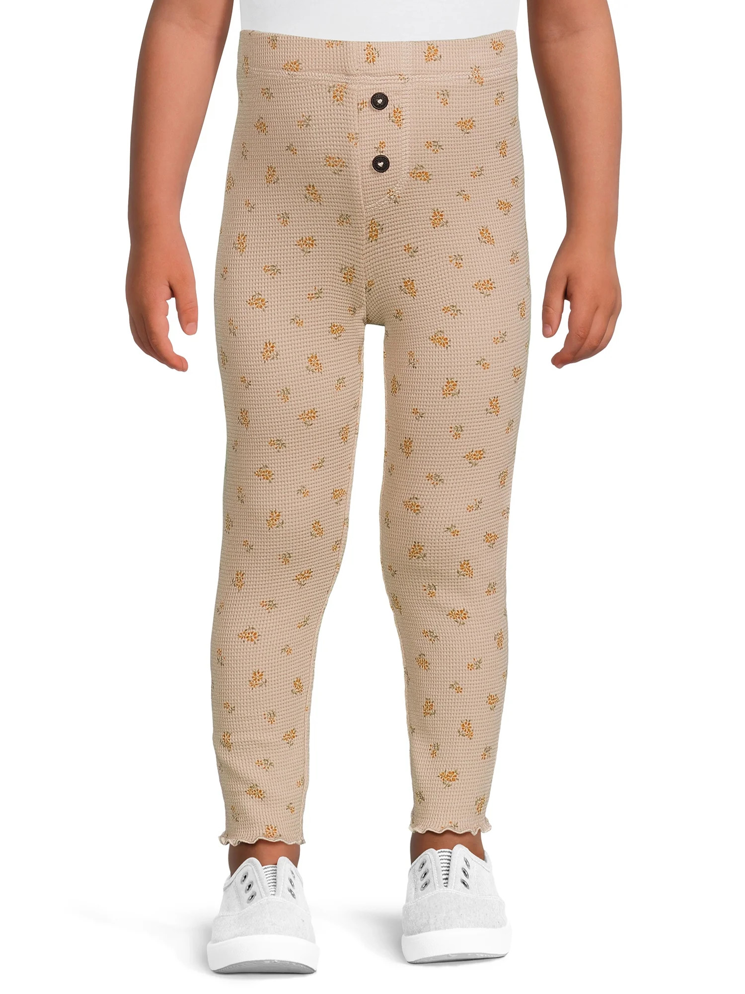 easy-peasy Toddler Girl Waffle Legging, Sizes 12 Months-5T | Walmart (US)