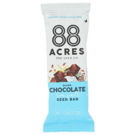 88 ACRES GRANOLA BAR, CHOCOLATE AND SEA SALT CRAFT SEED BAR, 1.6 OZ. | Walmart (US)
