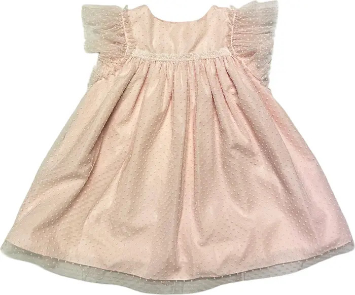 Pippa & Julie Mesh Dot Float Dress & Bloomers | Nordstromrack | Nordstrom Rack