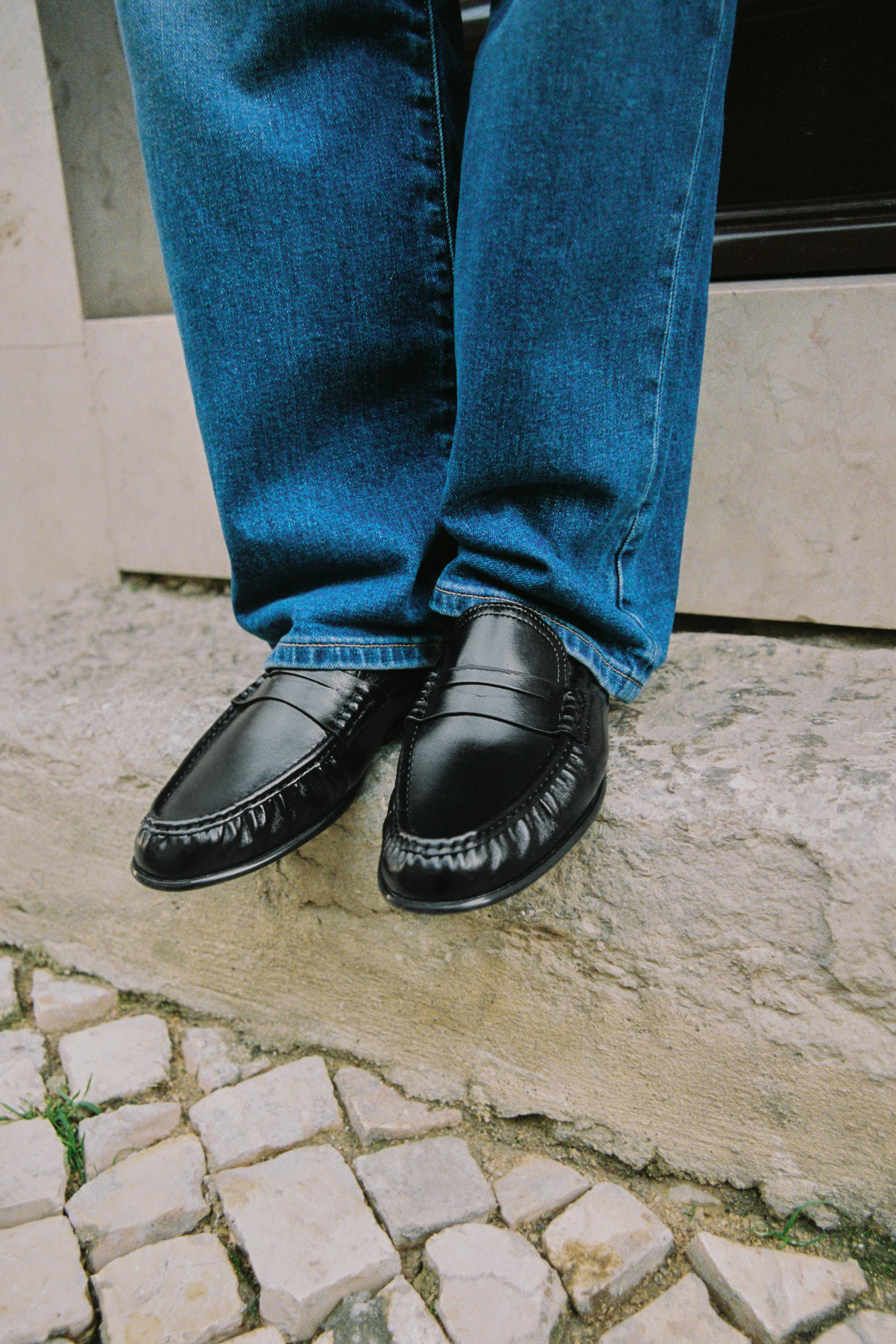 SOFT RUCHED LOAFERS | Zara US