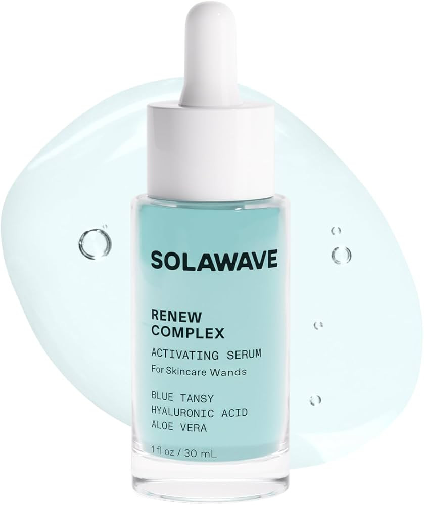 Solawave Renew Complex Serum for Face and Neck | Boost the Effects of Solawave Facial Wand | Red ... | Amazon (US)