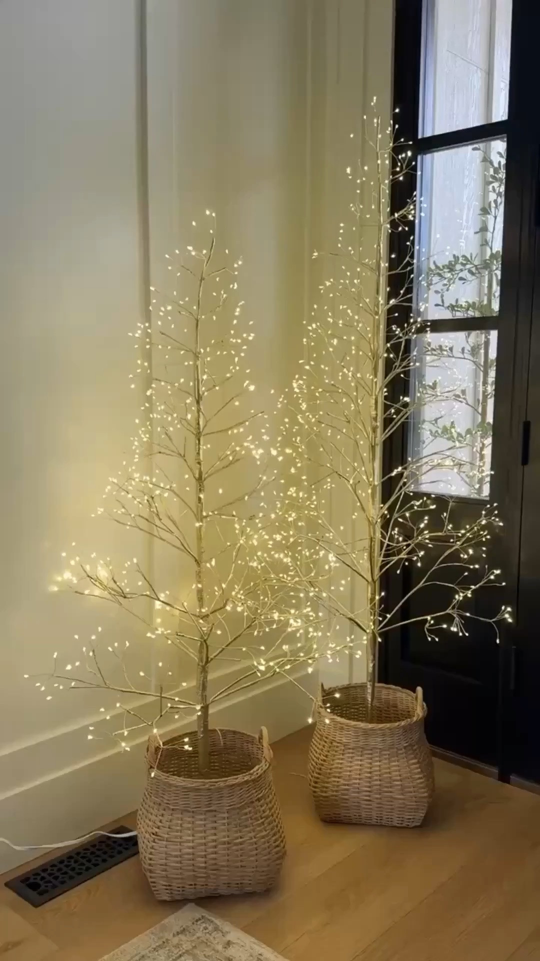These pretty trees sold out SO Fast last year - they are so gorgeous and a fraction of the cost of designer versions - I have the two smaller ones here!

#LTKHome #LTKSeasonal