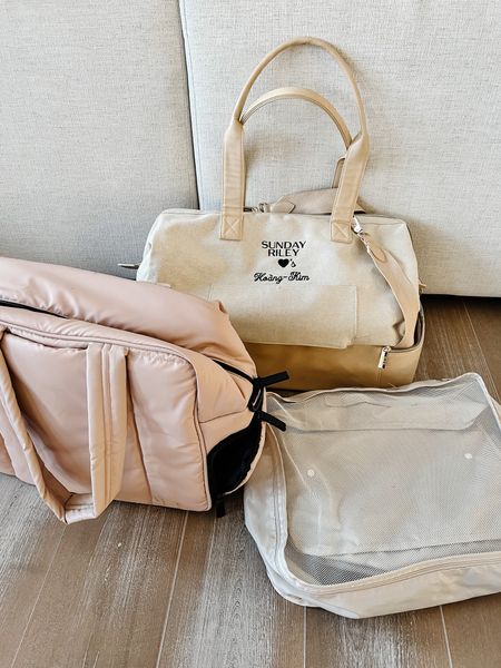 Love these bags for traveling! Both bags are great for weekend trips. Appreciate that the bottom can store shoes and is separate from the rest of the bag  

#LTKtravel #LTKstyletip