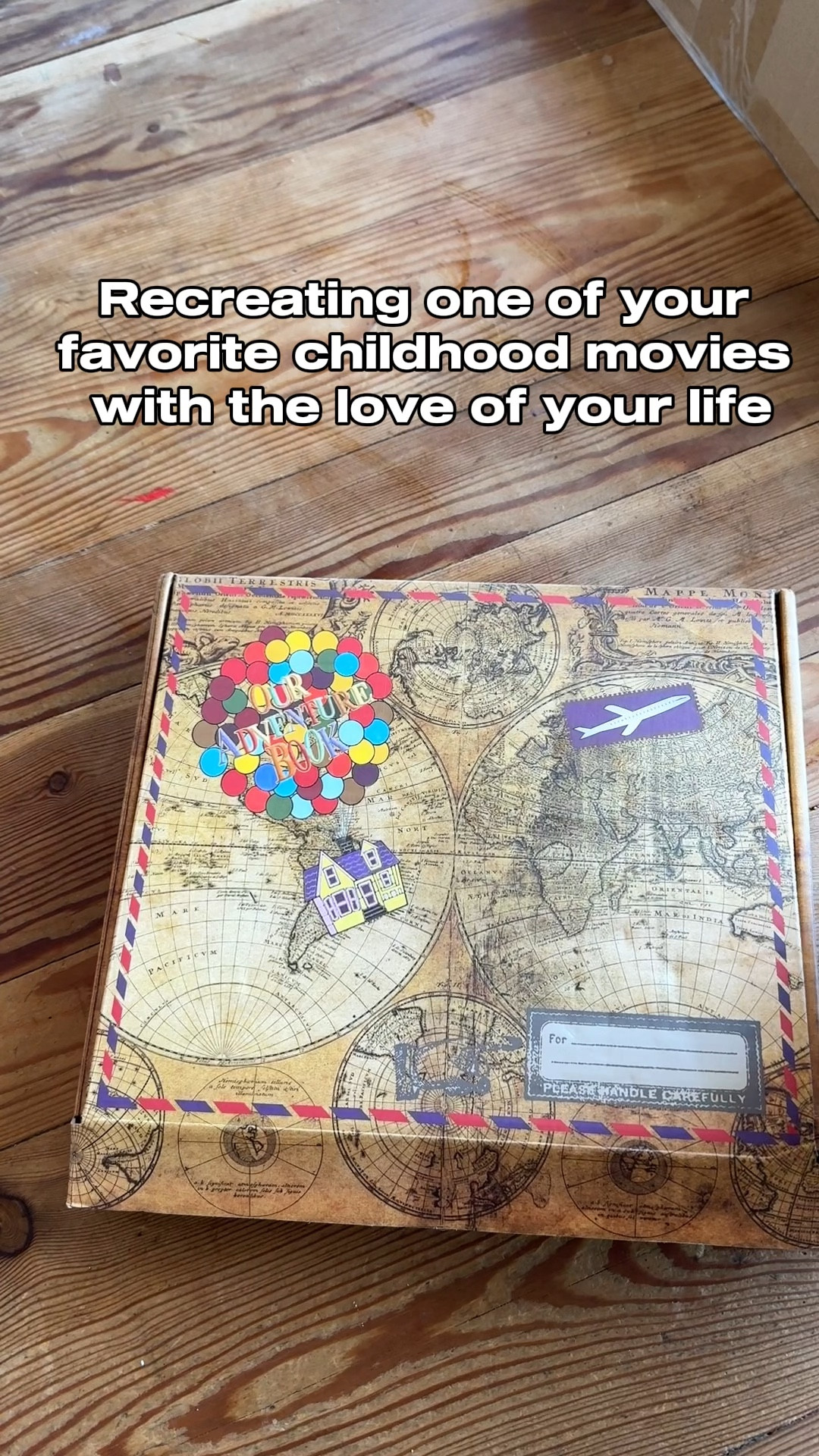 Does anyone know what movie this looks like?! I love creating scrapbooks so I’m so excited to do this one for my husband  

#LTKfamily #LTKtravel #LTKwedding