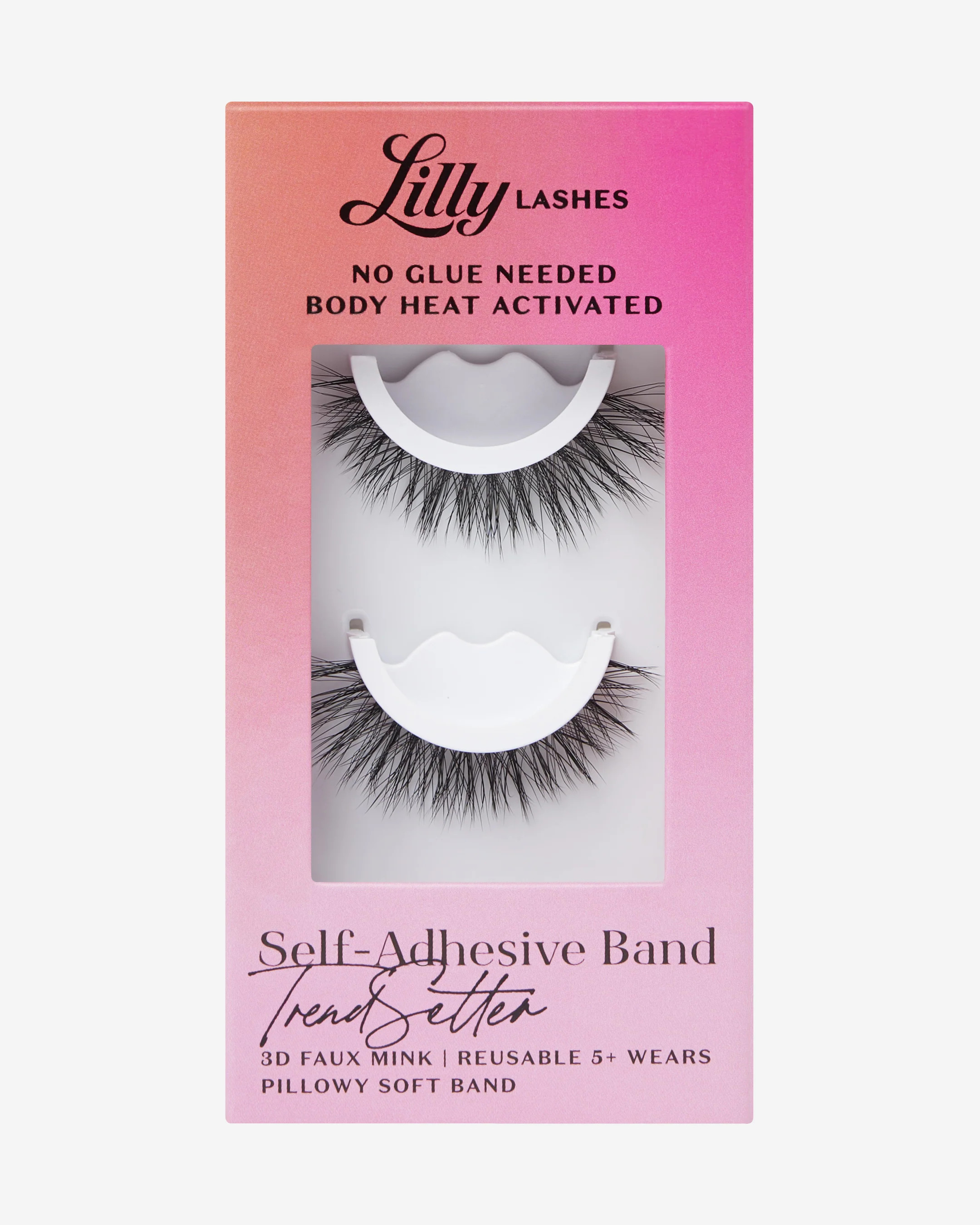 TrendSetter | Self-Adhesive Lashes | No Glue Needed | Lilly Lashes | Lilly Lashes