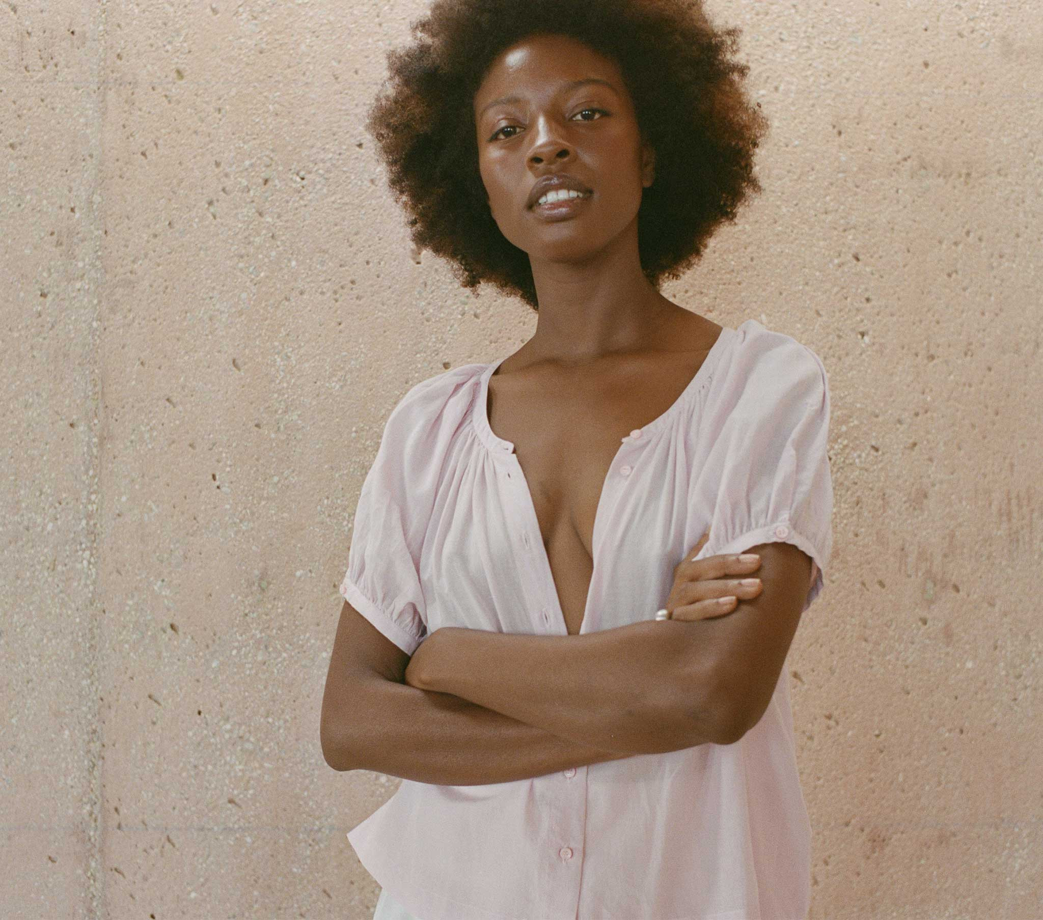 June Top - Wisteria | DÔEN | DOEN