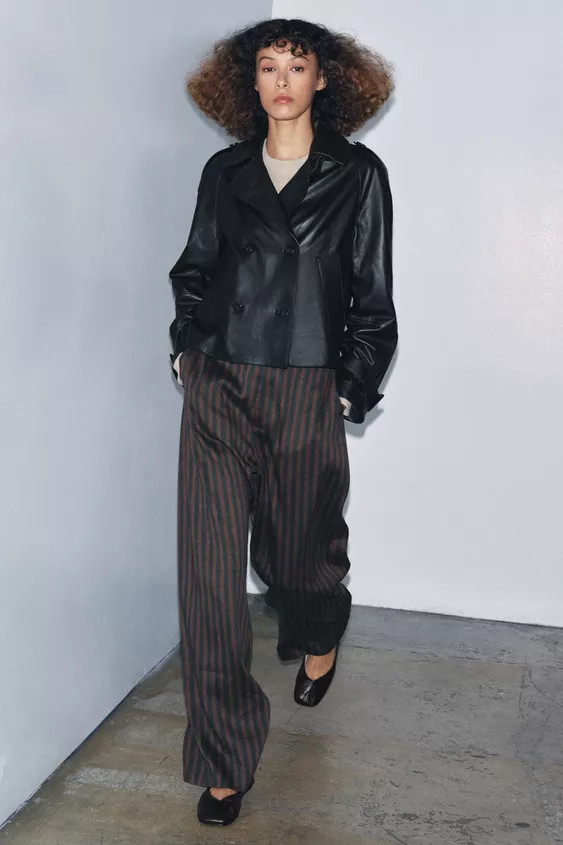 LEATHER JACKET ZW COLLECTION LIMITED EDITION | Zara UK