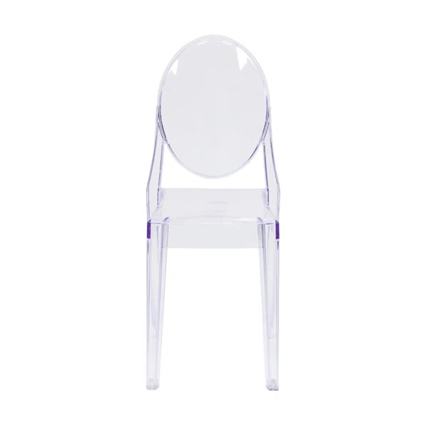 Wiston King Louis Back Side Chair in Clear | Wayfair North America
