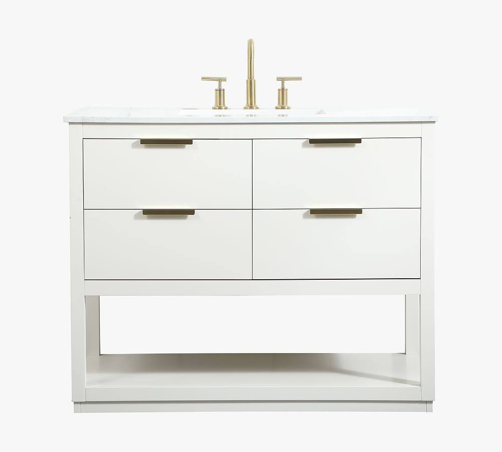 Morel 36-48" Single Sink Vanity | Pottery Barn (US)