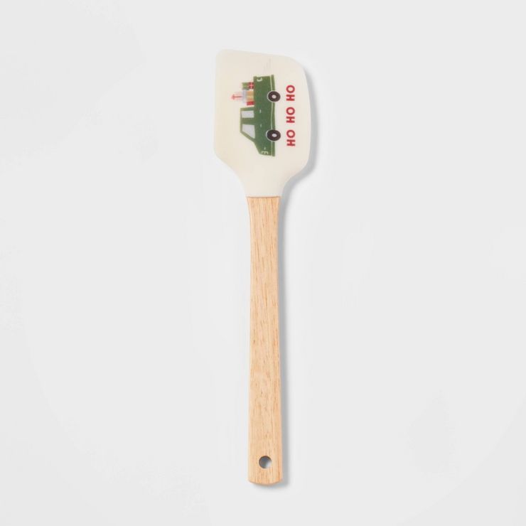 Silicone Truck Spatula with Wood Handle - Wondershop™ | Target