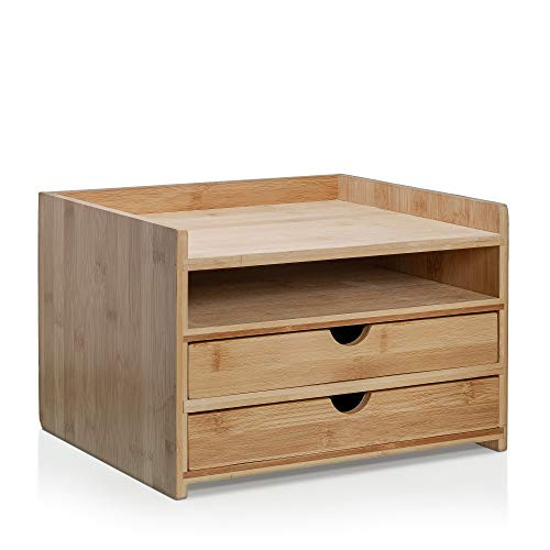 Prosumer's Choice 3-Tier Bamboo Desktop Organizer with US Letter Size Drawers for Home or Office | Amazon (US)