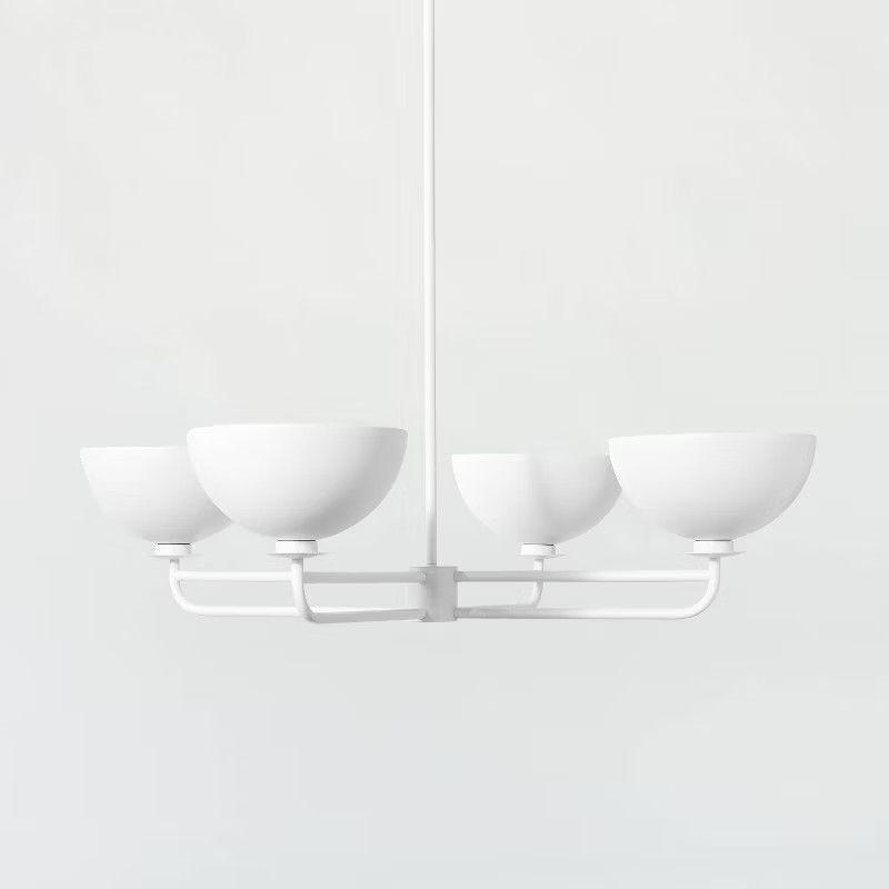 Dome Chandelier White - Threshold™ designed with Studio McGee | Target
