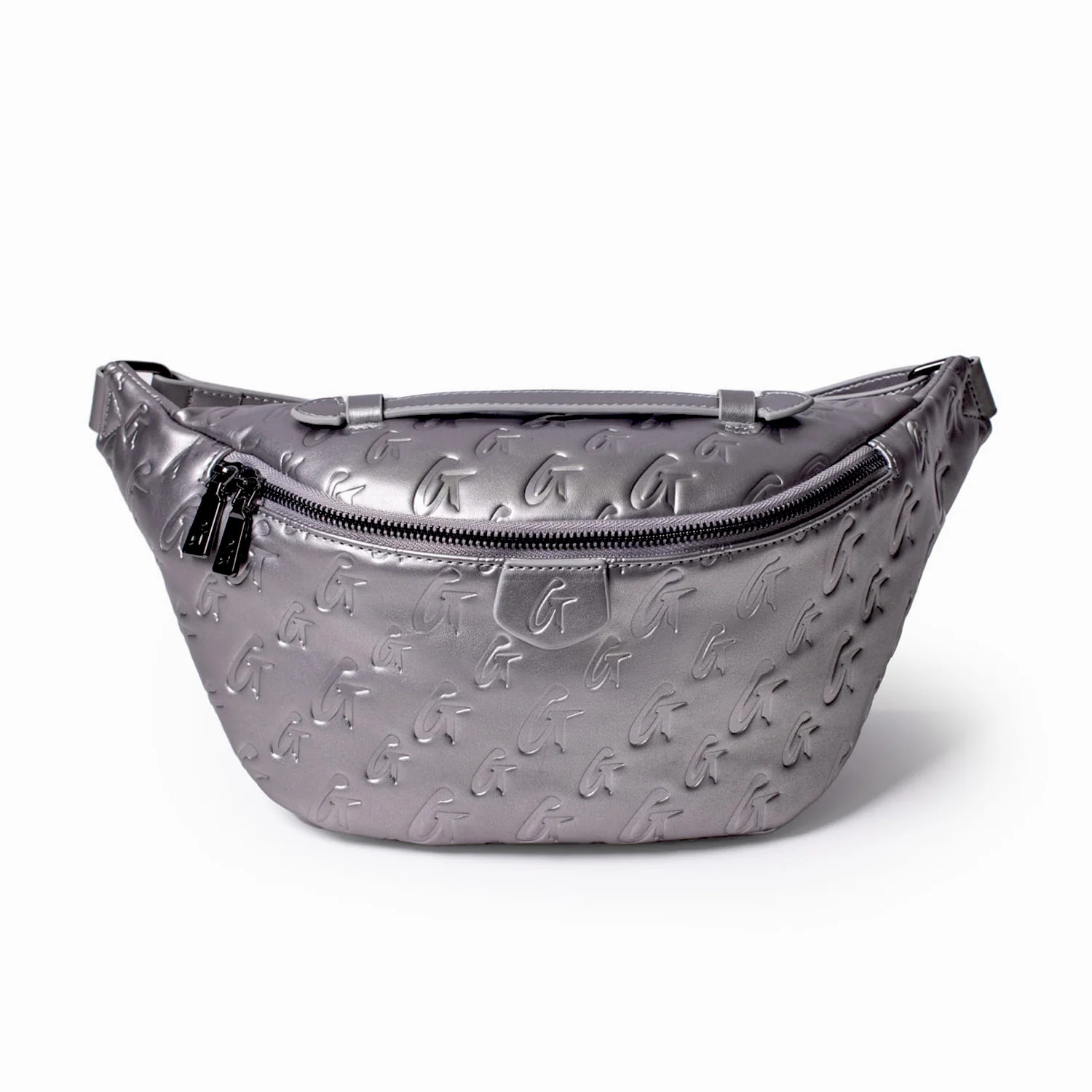 MONOGRAM FANNY PACK - PLATINUM | Glam-Aholic Lifestyle