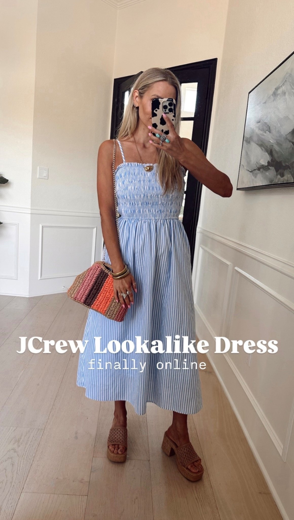 🤍 JCrew Lookalike Dress & it’s from Walmart!!!!!! 

Wearing size s / my tts 

Would be perfect for church, bridal / baby showers, date, girls brunch, work // summer get togethers

#LTKdayinmylife #LTKgrwm