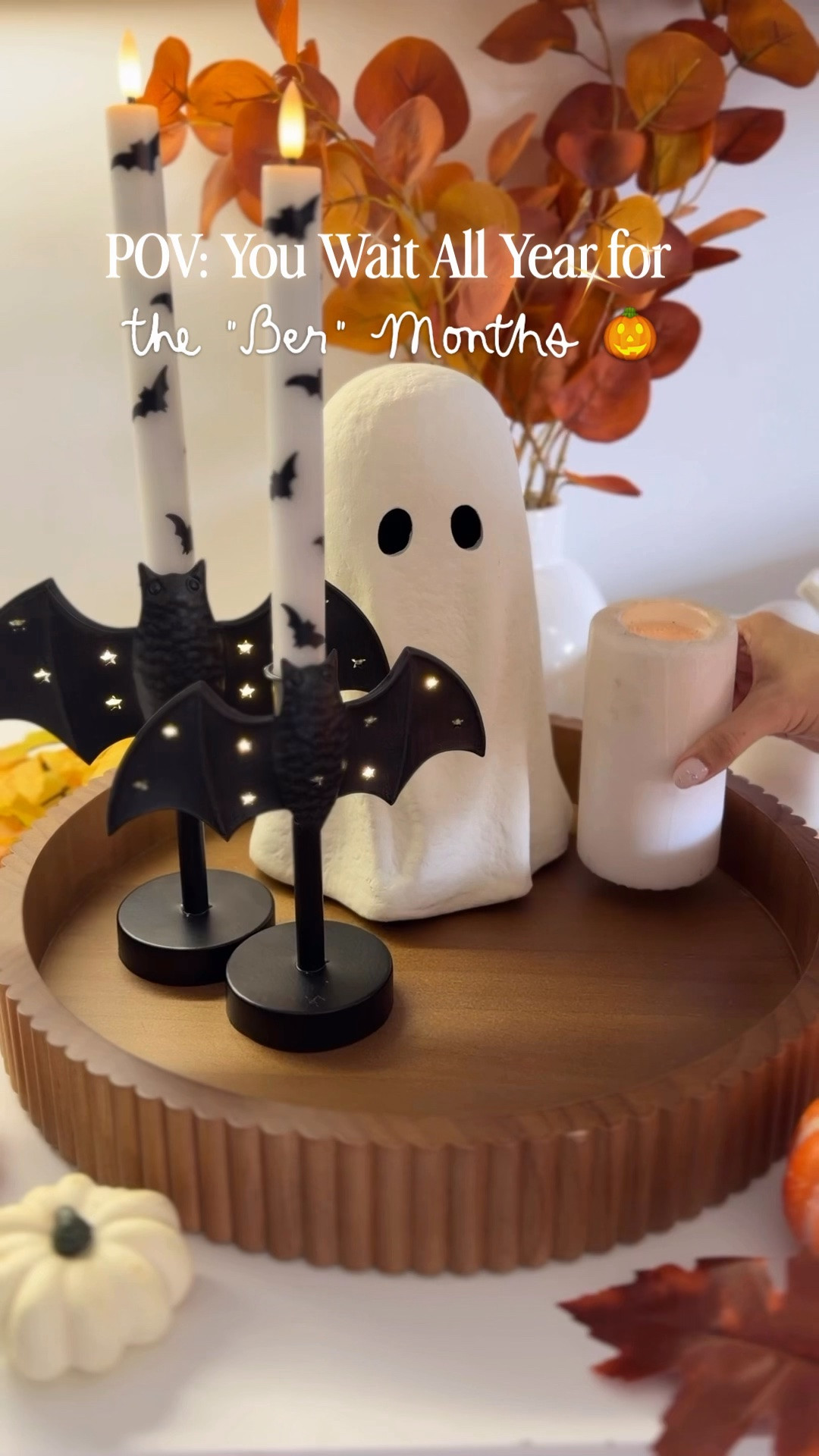 OBSESSED! everything I used to style my new Halloween decorations!

Last year, these viral twinkling bats sold out before I could get them, so you KNOW I grabbed them this year! Totally worth the wait. 😍

Such an easy way to add a little fall decor + Halloween magic to your home! 🎃

#LTKxWalmart #LTKSeasonal #LTKHome