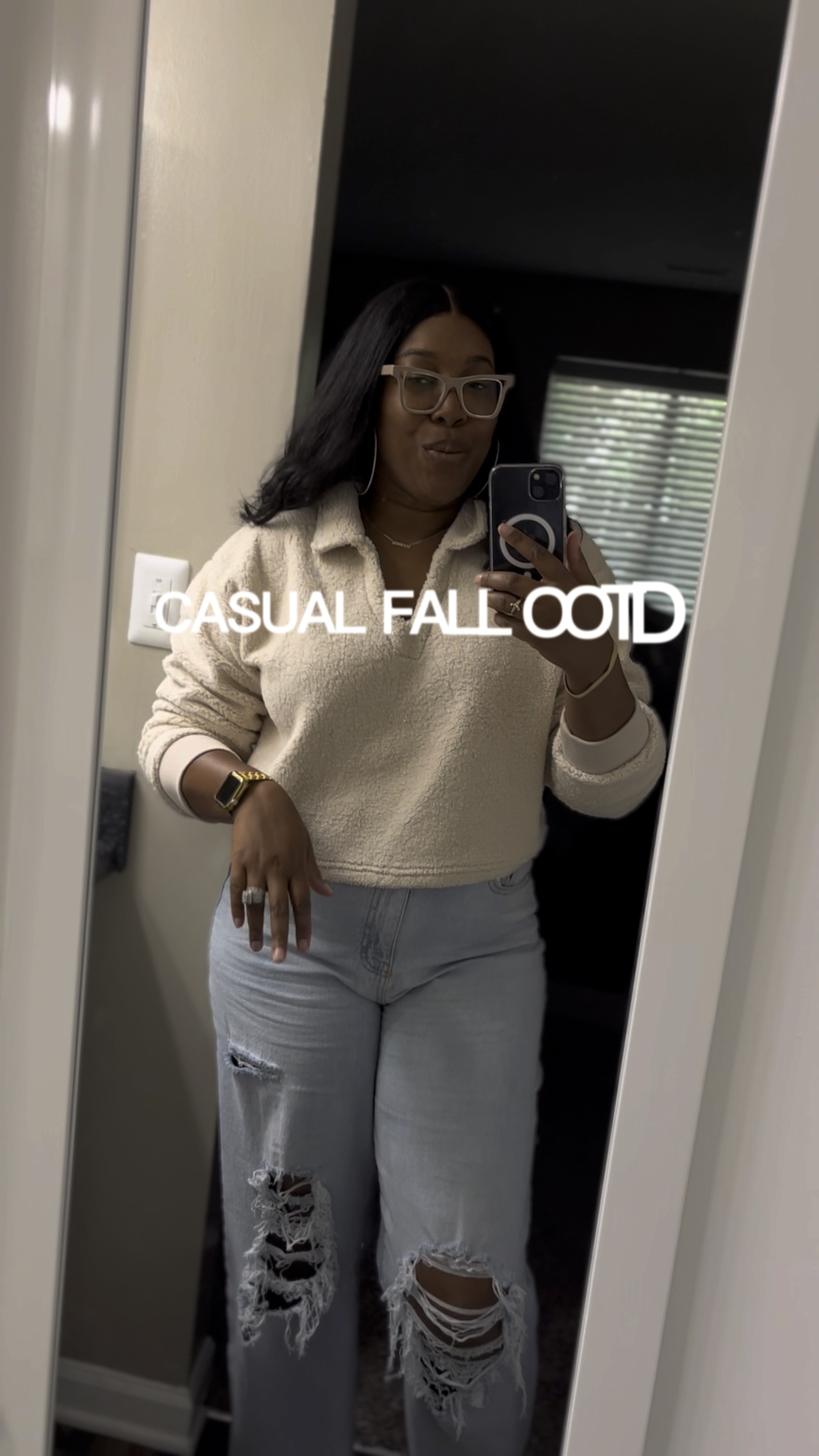 I love a good casual fall look! These Target Jeans have been my favorite for months! Paired with this cropped Sherpa like pullover is perfect! The perfect fall transitional outfit #fallcomfy #fallcasual #midsize #size12 #sizelarge #casualfall

#LTKcurves #LTKunder50 

#LTKstyletip