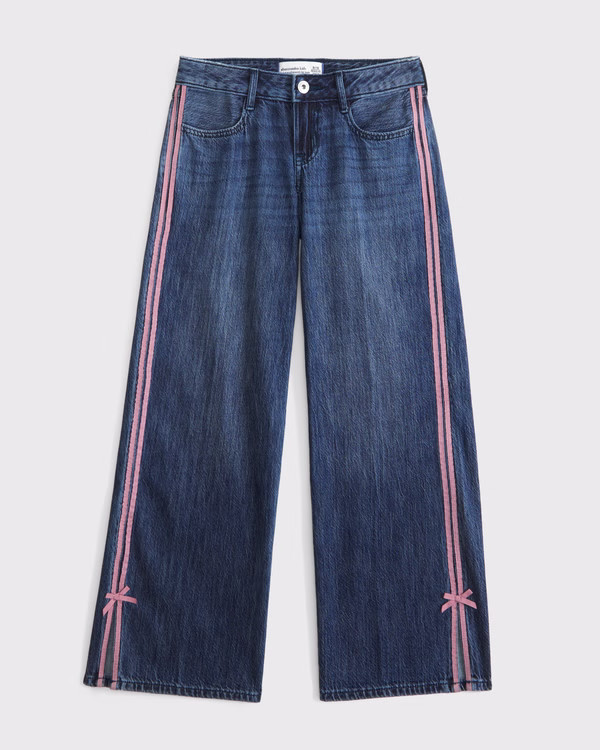 low rise baggy jeans | Abercrombie & Fitch (US)