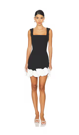 x REVOLVE Kennedy Mini Dress in Black & White | Revolve Clothing (Global)