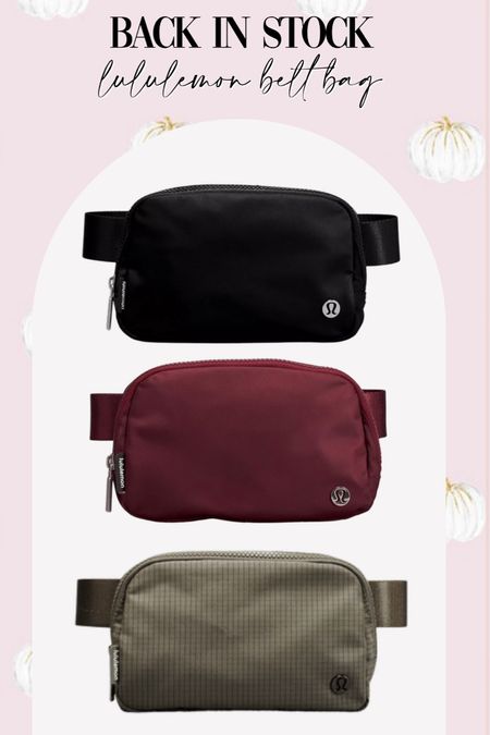New lululemon bags in stock! 
New fall colors 