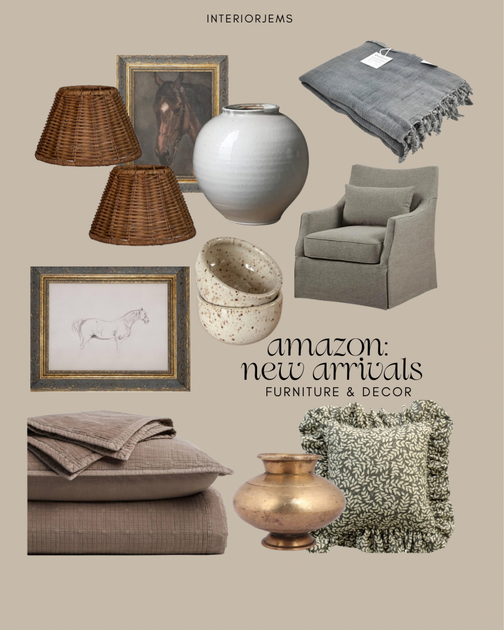 Amazon recent home decor coming into arrivals from Amazon, framed and ready, art, cupboard table, vase, small, rattan, lampshade, accent chair, throw a pillow, stonewash blanket

#LTKStyleTip #LTKSaleAlert #LTKHome