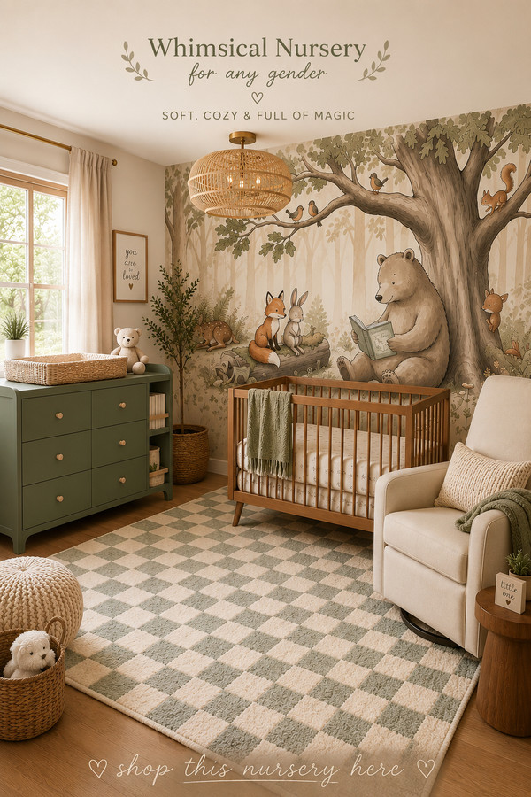 Creating a cozy nursery that works beautifully for any gender