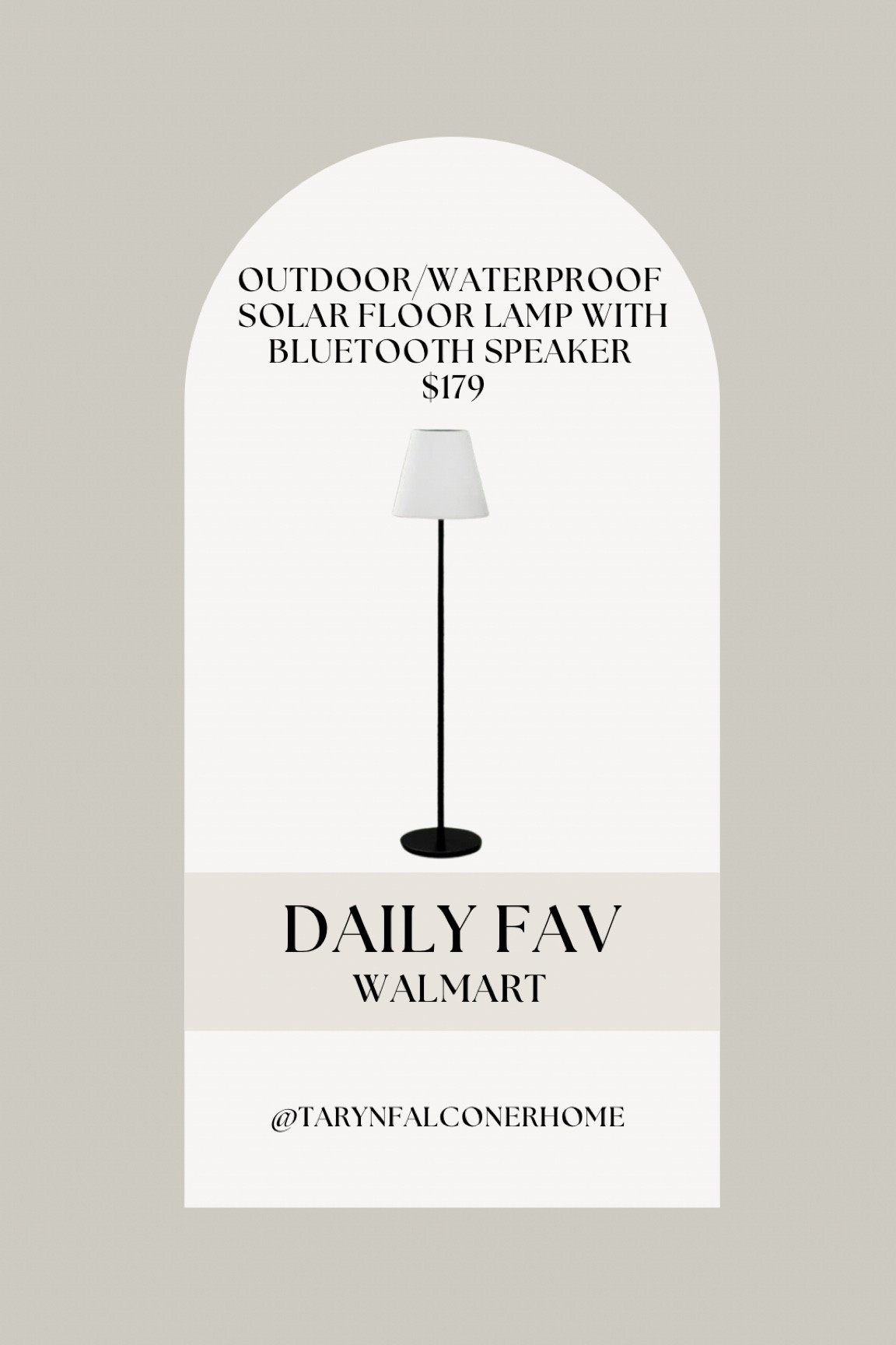 OUTDOOR/WATERPROOF Solar floor lamp with blue tooth speaker! 
How perfect would this be for the patio!

Patio find, summer find, solar light, Bluetooth speaker, lighting, home find, patio decor, mood lighting, affordable

#LTKhome #LTKSeasonal