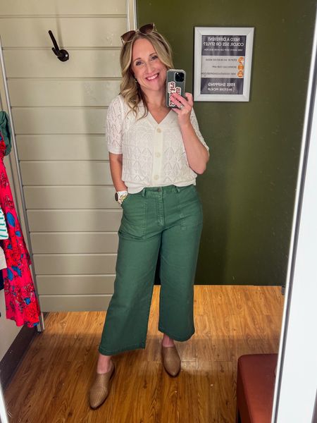 Spring sunshine and a lovely luncheon 💚 These are staples for my spring wardrobe - each can be worn so many different ways! The pants are an older pair not in stock any more, but I linked a couple of similar pairs!

#LTKover40 #LTKSeasonal #LTKstyletip