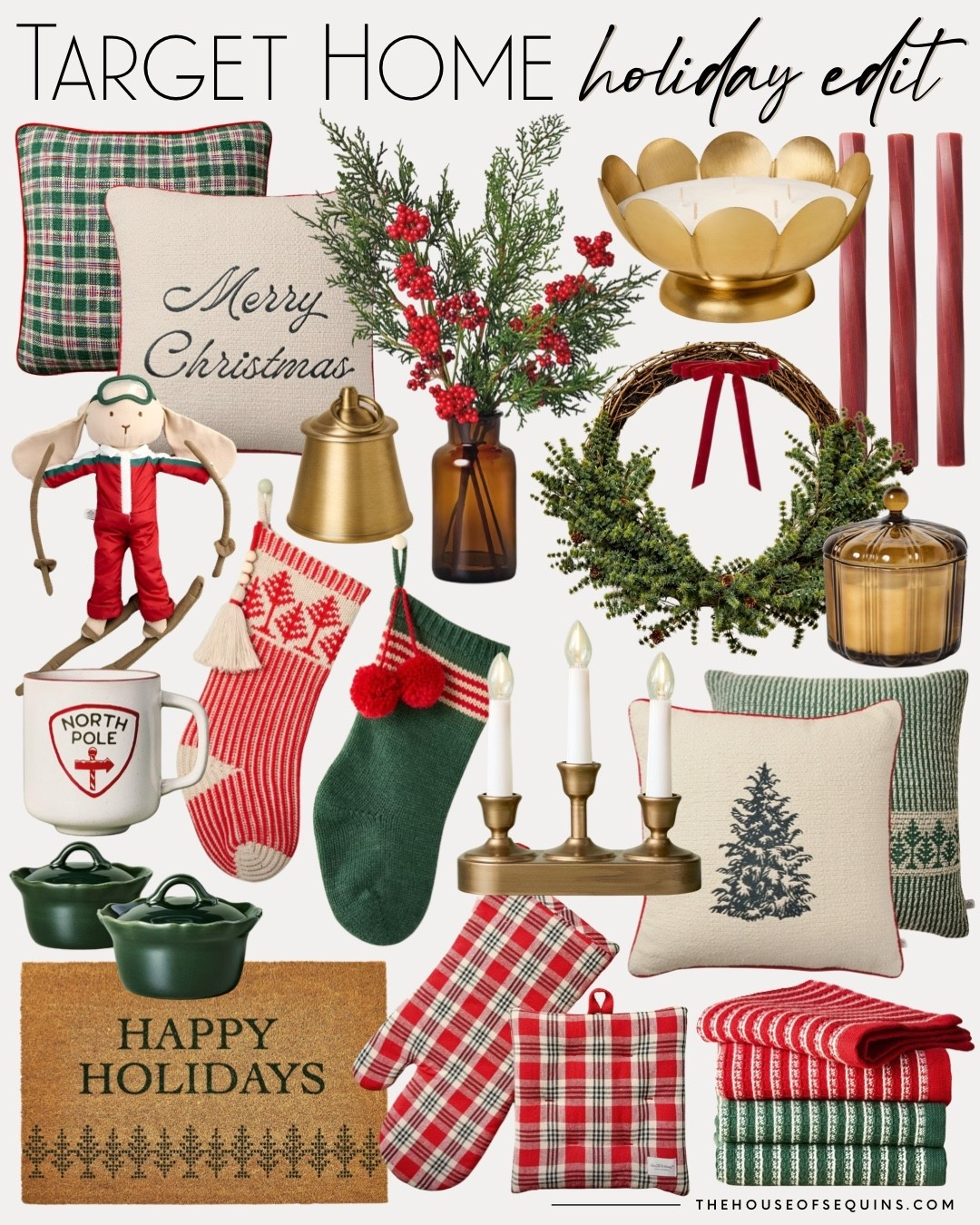 Shop Target Heath and Hand Magnolia Home Christmas Decor! 