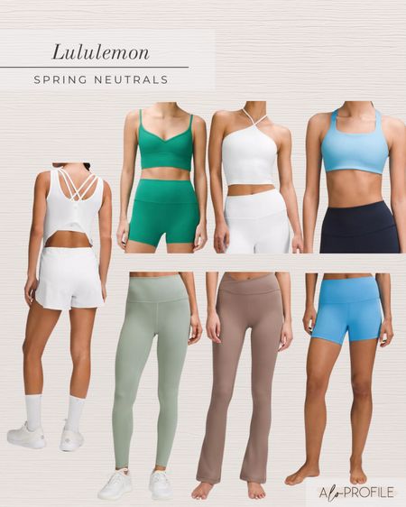 LULULEMON NEW ARRIVALS// spring color pops and neutrals! I love a touch of color for workout outfits for summer! 

#LTKActive #LTKfitness