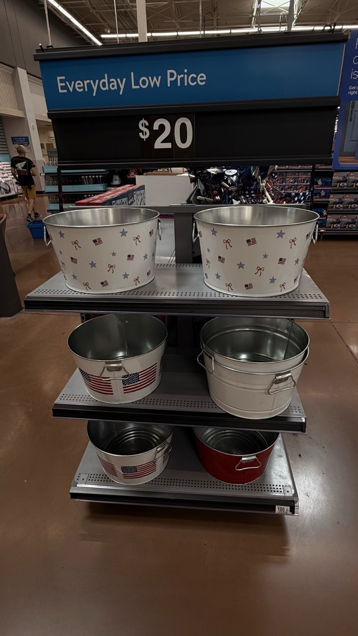 Stars, stripes & the cutest little bows — this patriotic metal bucket is giving all the 4th of July feels and I am NOT okay 🎀🇺🇸✨ Perfect for an ice bucket, front porch decor, or a festive gift basket — and it comes in navy blue too!

#LTKHome #LTKFinds #LTKSeasonal #LTKUnder50 #4thOfJuly #PatrioticDecor #RedWhiteAndBlue #SummerDecor #FourthOfJuly #JulyFourth #PorchDecor #PatrioticVibes #AmericanFlag #BowAesthetic #CoquetteDecor #HolidayDecor #TargetFinds #TargetHome #MemorialDay #SummerEntertaining

#LTKSeasonal #LTKHome