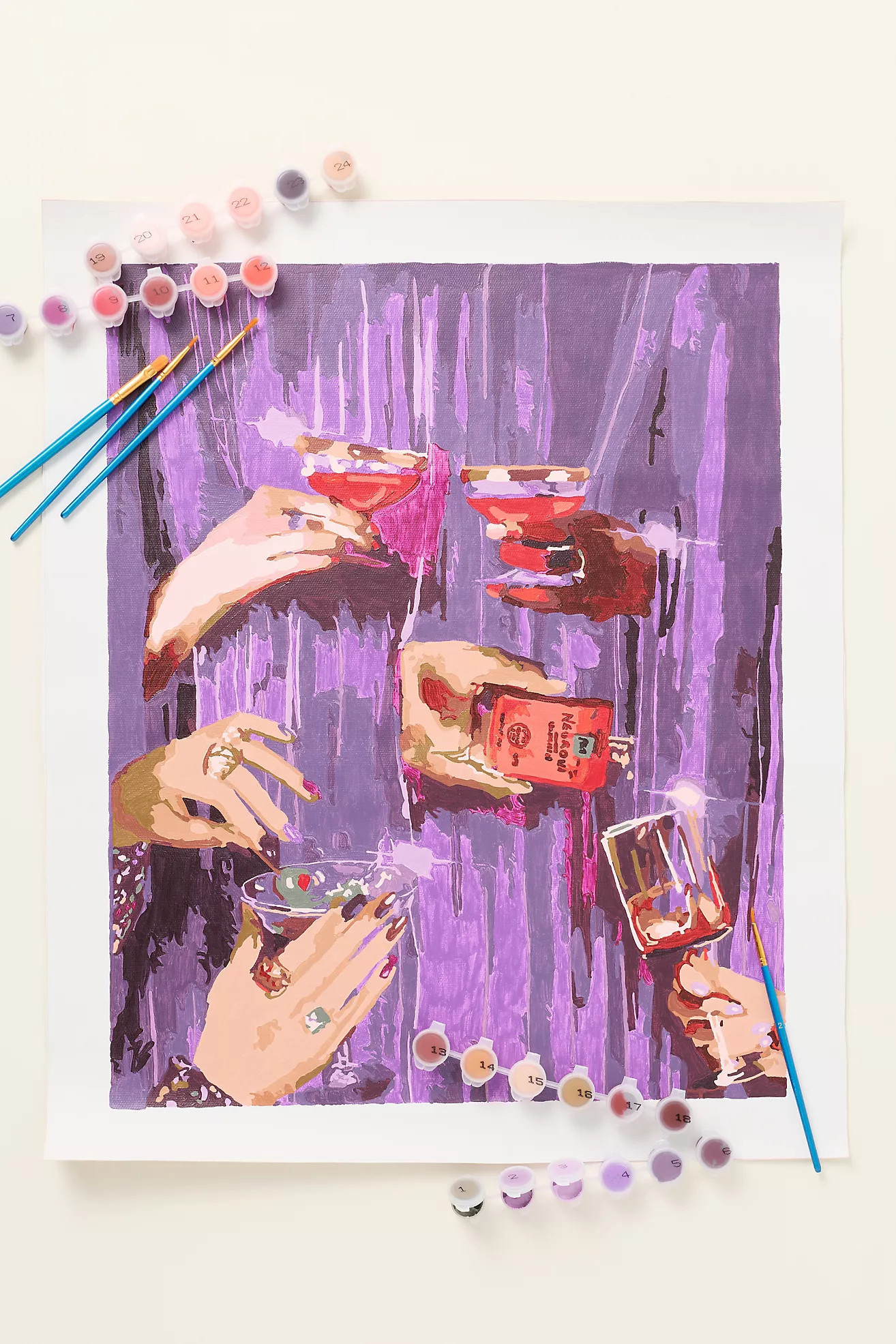 Paint Anywhere Christmas Holiday Paint Kit | Anthropologie (US)