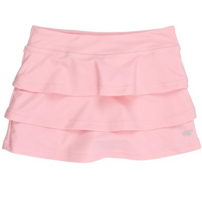 RuffleButts Girls UPF50+ Active Skort - Pink, 5 | Target