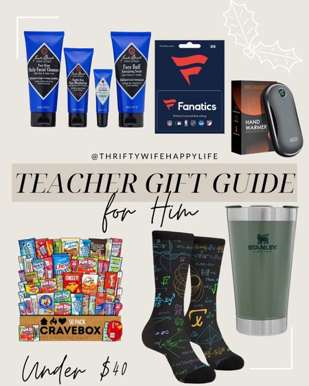 Teacher gifts for him! We can’t forget about the male teachers! Here are some affordable teacher gifts under $40! 

#LTKHoliday #LTKfindsunder50 #LTKGiftGuide