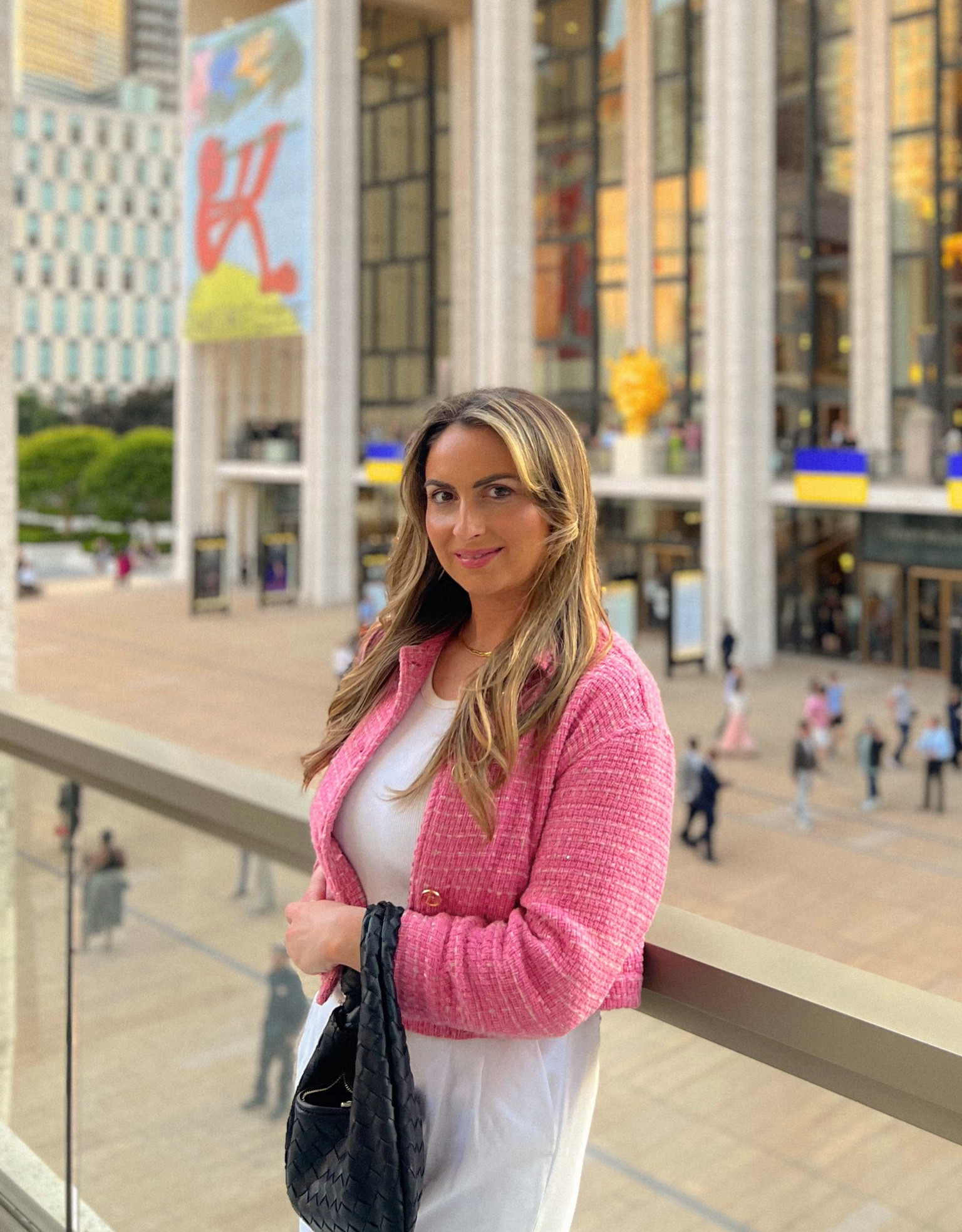New York Philharmonic Orchestra - evening outfit #pinkblazer #whitepants #blackpurse

#LTKtravel #LTKSeasonal #LTKstyletip