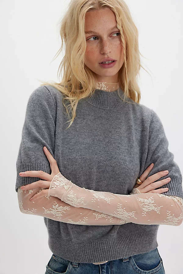 Solid Twilight Cashmere Turtleneck Sweater | Free People (Global - UK&FR Excluded)