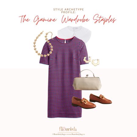 This look, inspired by the Gamine’s wardrobe staples, combines the 60s style mod dress with a dickie collar, bringing flair and structure to the look! Paired with some retro-inspired accessories, this ensemble screams Gamine! Perfect for transitioning into fall 🍂

#LTKSeasonal #LTKstyletip #LTKU
